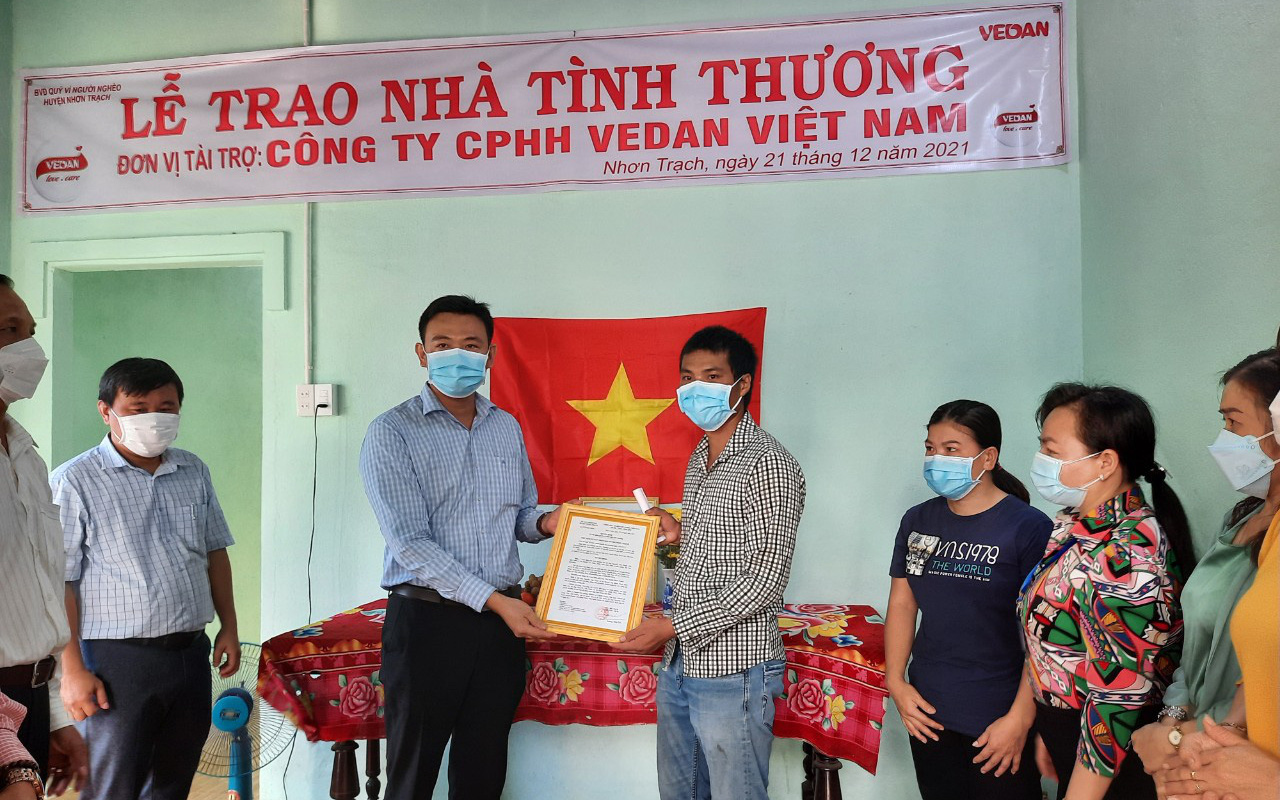 Công ty Vedan Việt Nam và những mái ấm tình thương tại tỉnh Đồng Nai