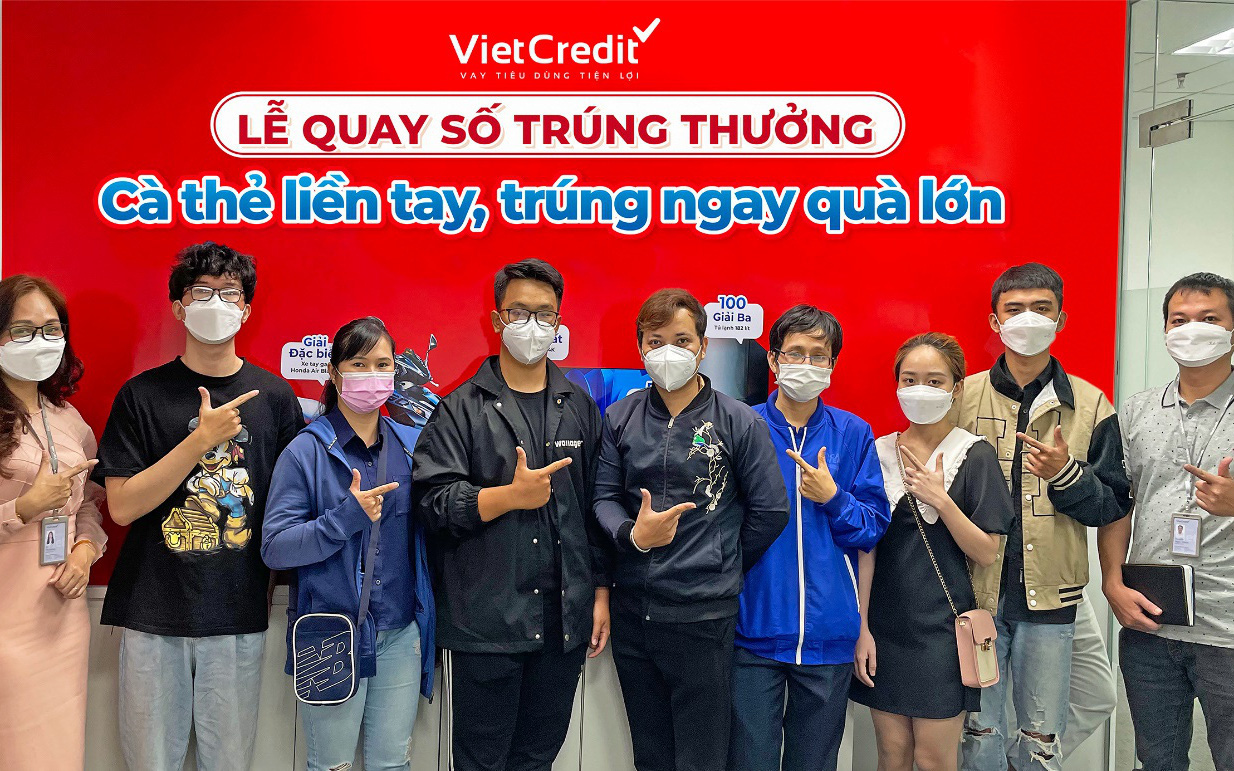 Đã có 270 khách hàng VietCredit trúng tivi, tủ lạnh…đợt 2