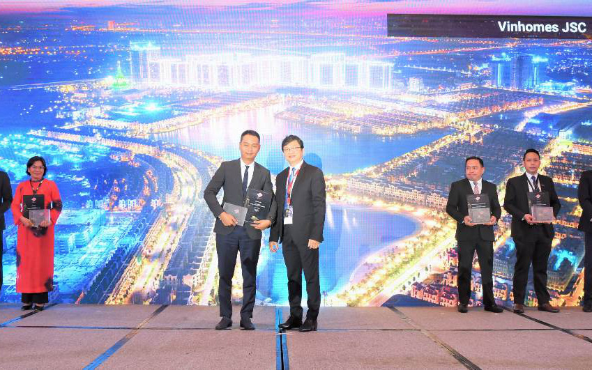 Vinhomes được vinh danh chủ đầu tư bất động sản hàng đầu Việt Nam tại BCI Asia Awards