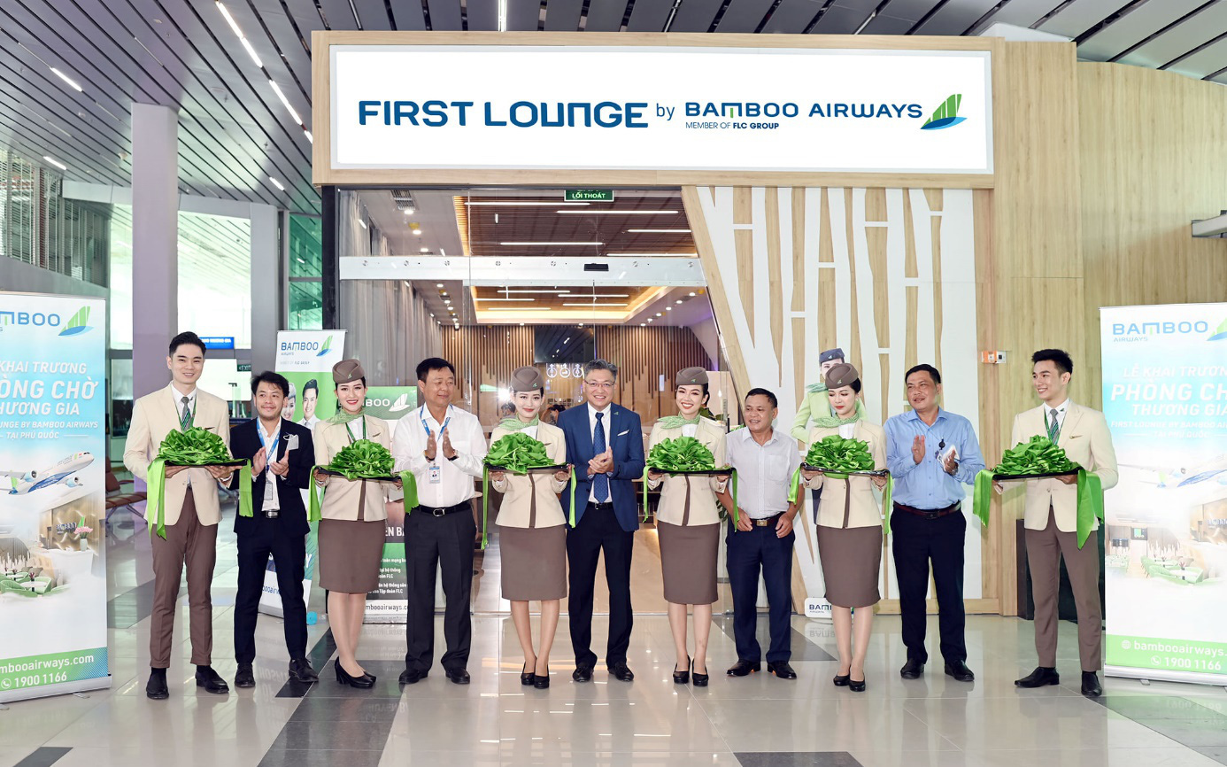 Bamboo Airways chính thức khai trương Phòng chờ Thương gia tại Phú Quốc