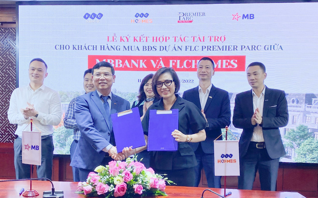 FLCHomes và MB hợp tác tài trợ cho khách hàng mua dự án FLC Premier Parc