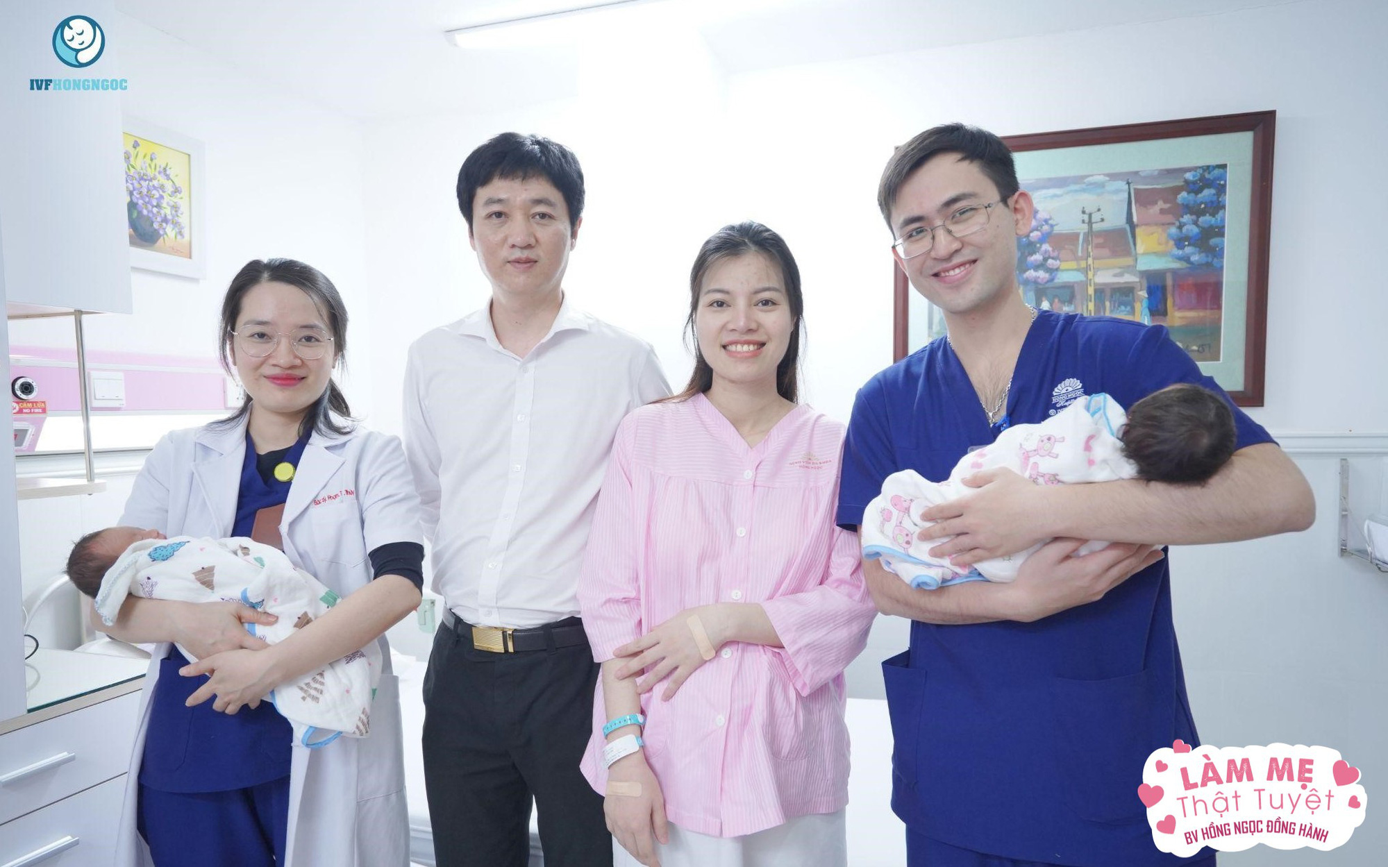 IVF Hồng Ngọc mang tiếng cười trẻ thơ đến các gia đình hiếm muộn