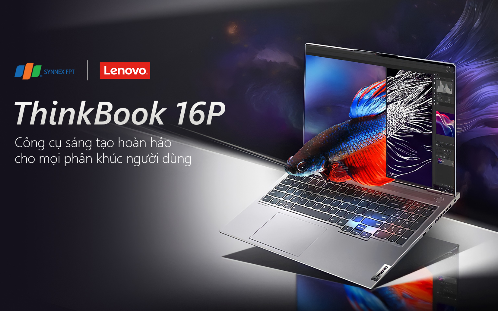 Lenovo ThinkBook 16P Gen2: ‘Công cụ sáng tạo hoàn hảo’