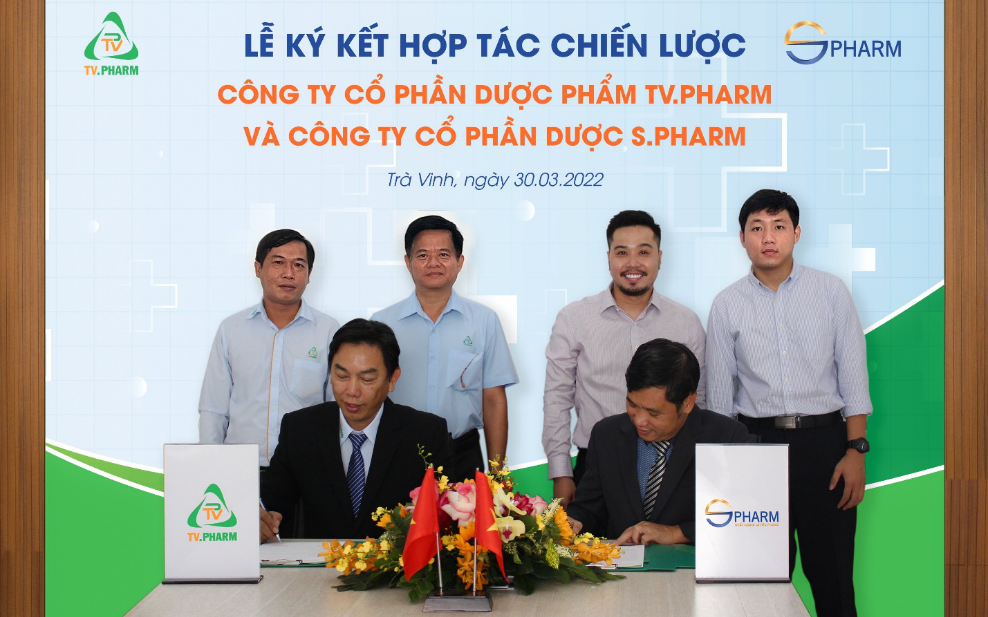 Dược phẩm TV.PHARM trở thành đối tác chiến lược của Dược S.PHARM