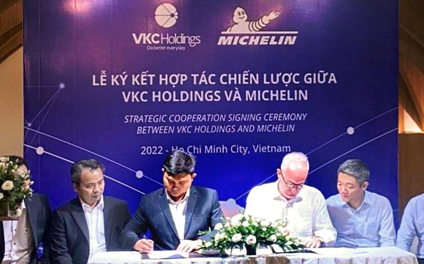 VKC Holdings trở thành nhà phân phối sản phẩm Michelin tại Việt Nam