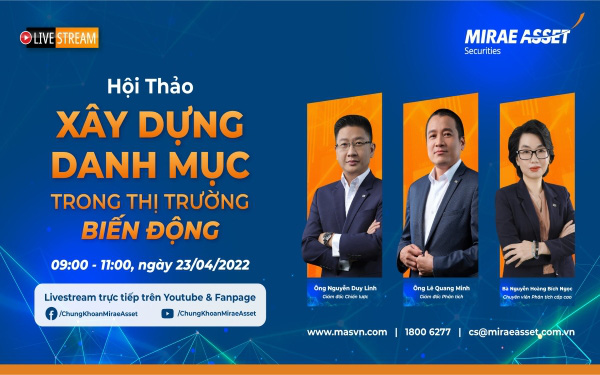 Xây dựng danh mục trong thị trường biến động cùng Chứng khoán Mirae Asset