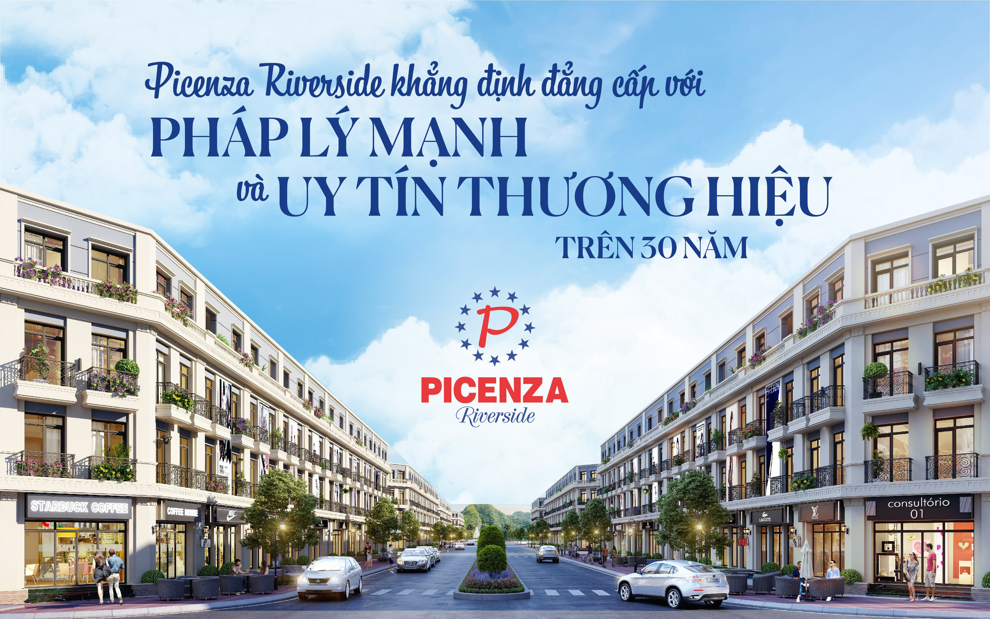 Picenza Riverside khẳng định đẳng cấp với uy tín thương hiệu trên 30 năm