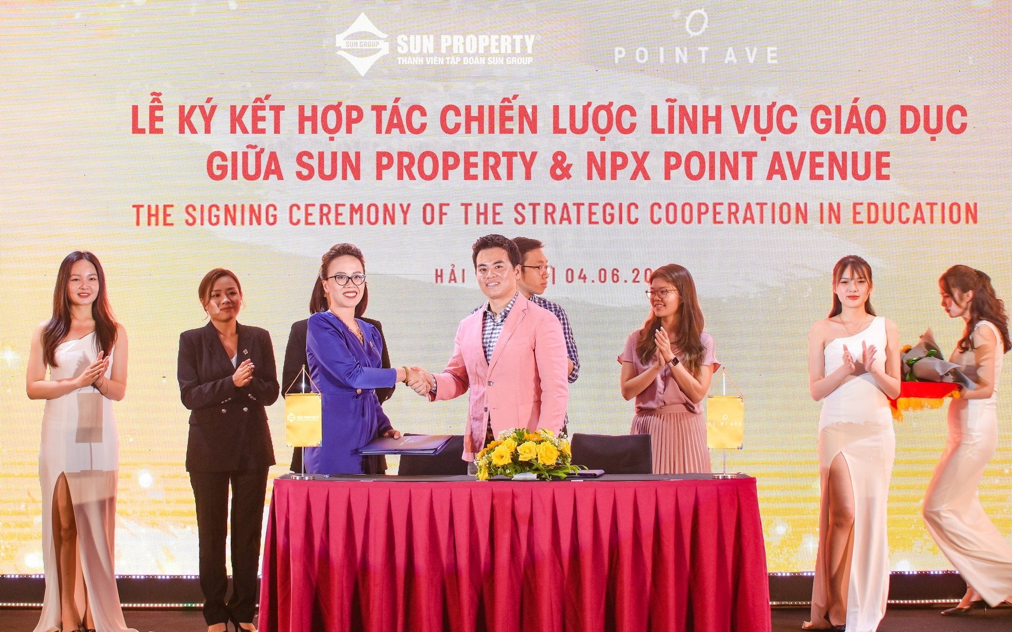 Sun Property ký kết hợp tác với Tập đoàn giáo dục NPX Point Avenue