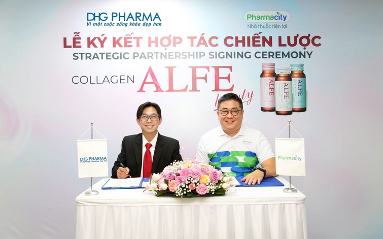 Pharmacity và Dược Hậu Giang hợp tác phân phối độc quyền thương hiệu ALFE