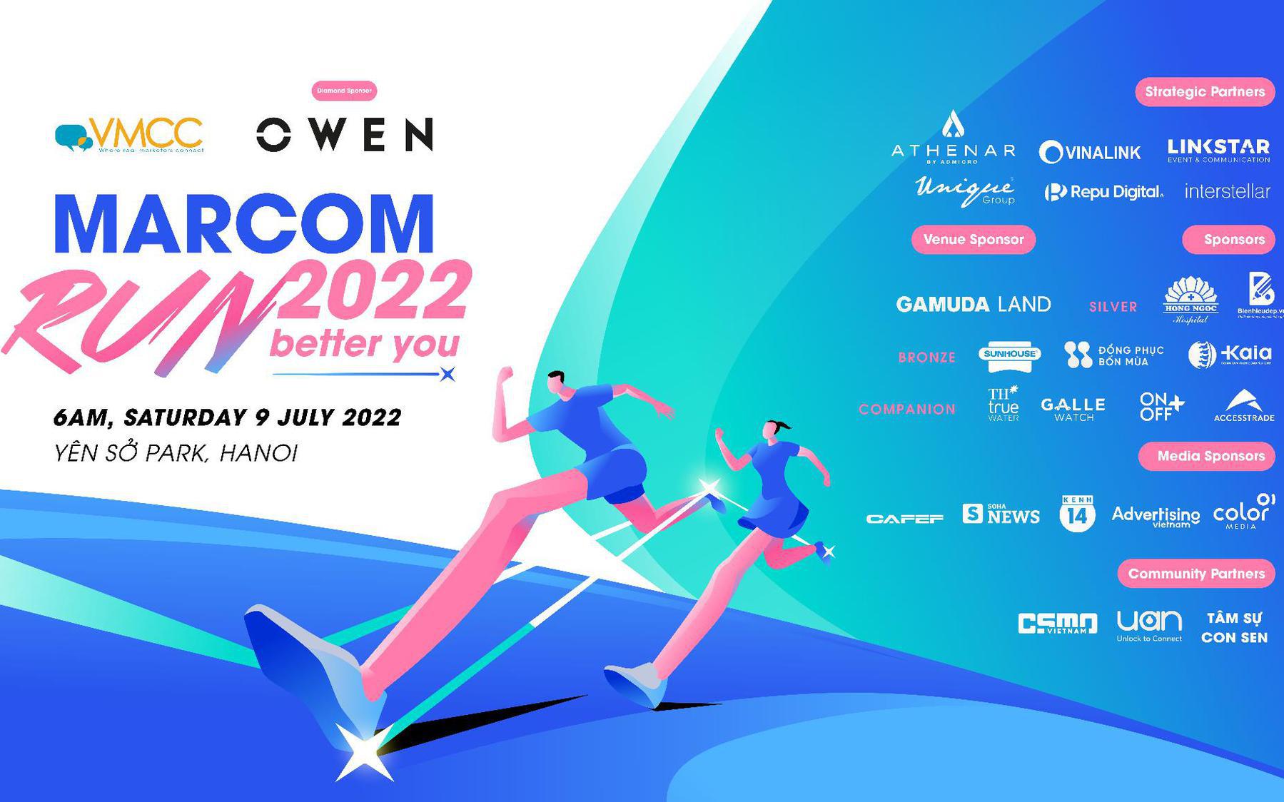 VMCC Marcom Run 2022: Chạy để tốt hơn mỗi ngày