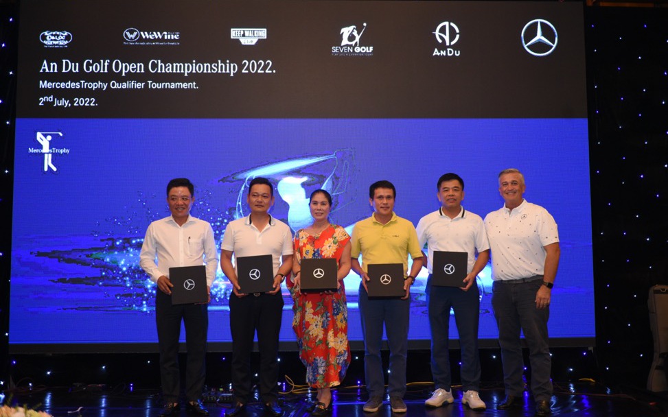 Mercedes-Benz An Du Golf Open Champion 2022 trao thưởng trị giá hàng tỷ đồng