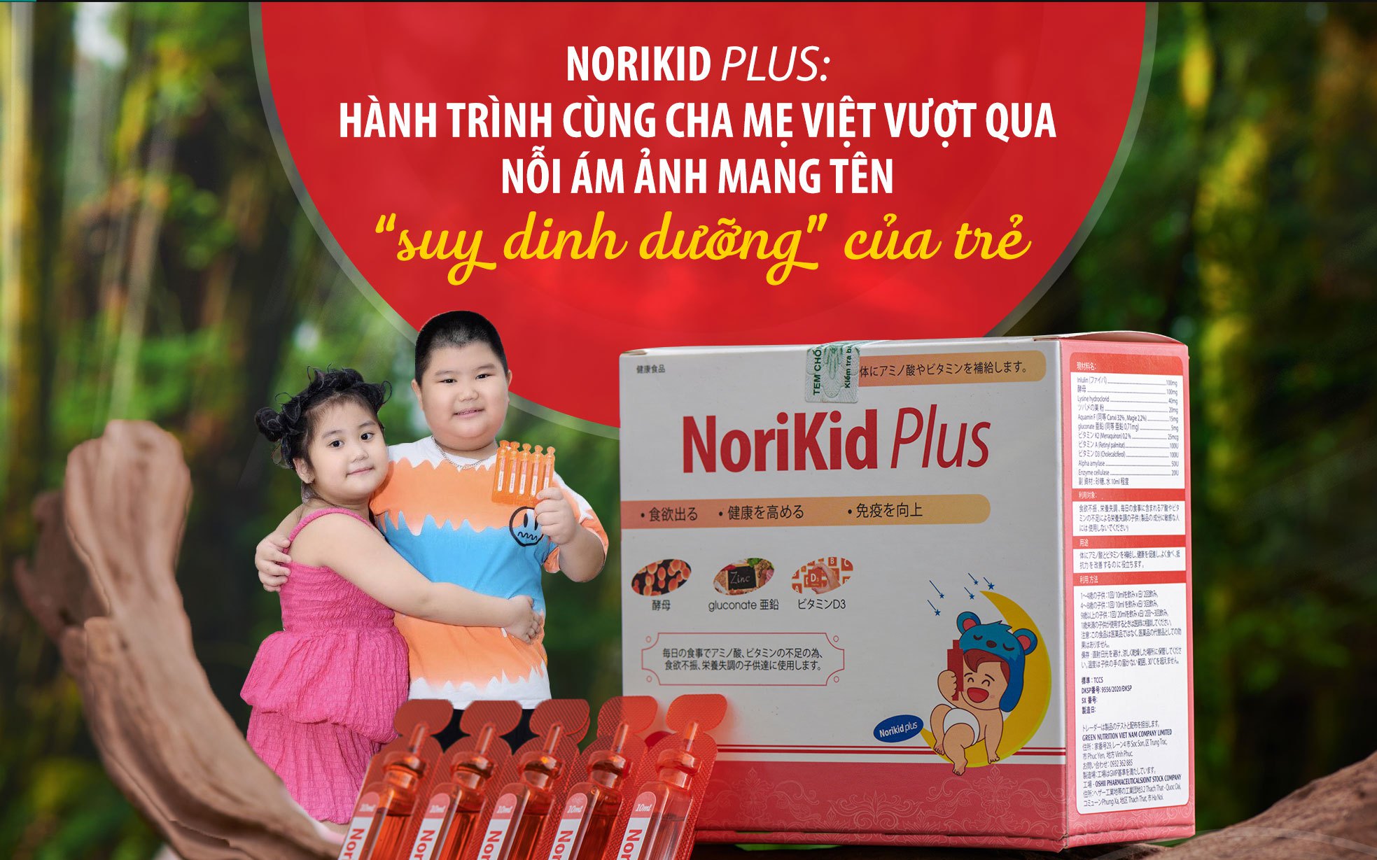 NoriKid Plus: Hành trình cùng cha mẹ Việt vượt qua nỗi ám ảnh mang tên “suy dinh dưỡng” của trẻ