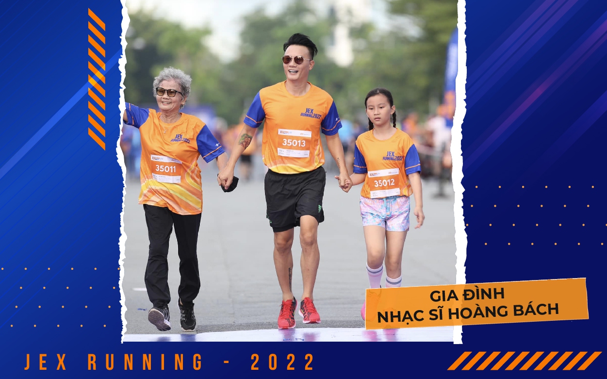 Nhạc sĩ Hoàng Bách: “JEX Running 2022 là giải chạy chuyên nghiệp và rất nhân văn"