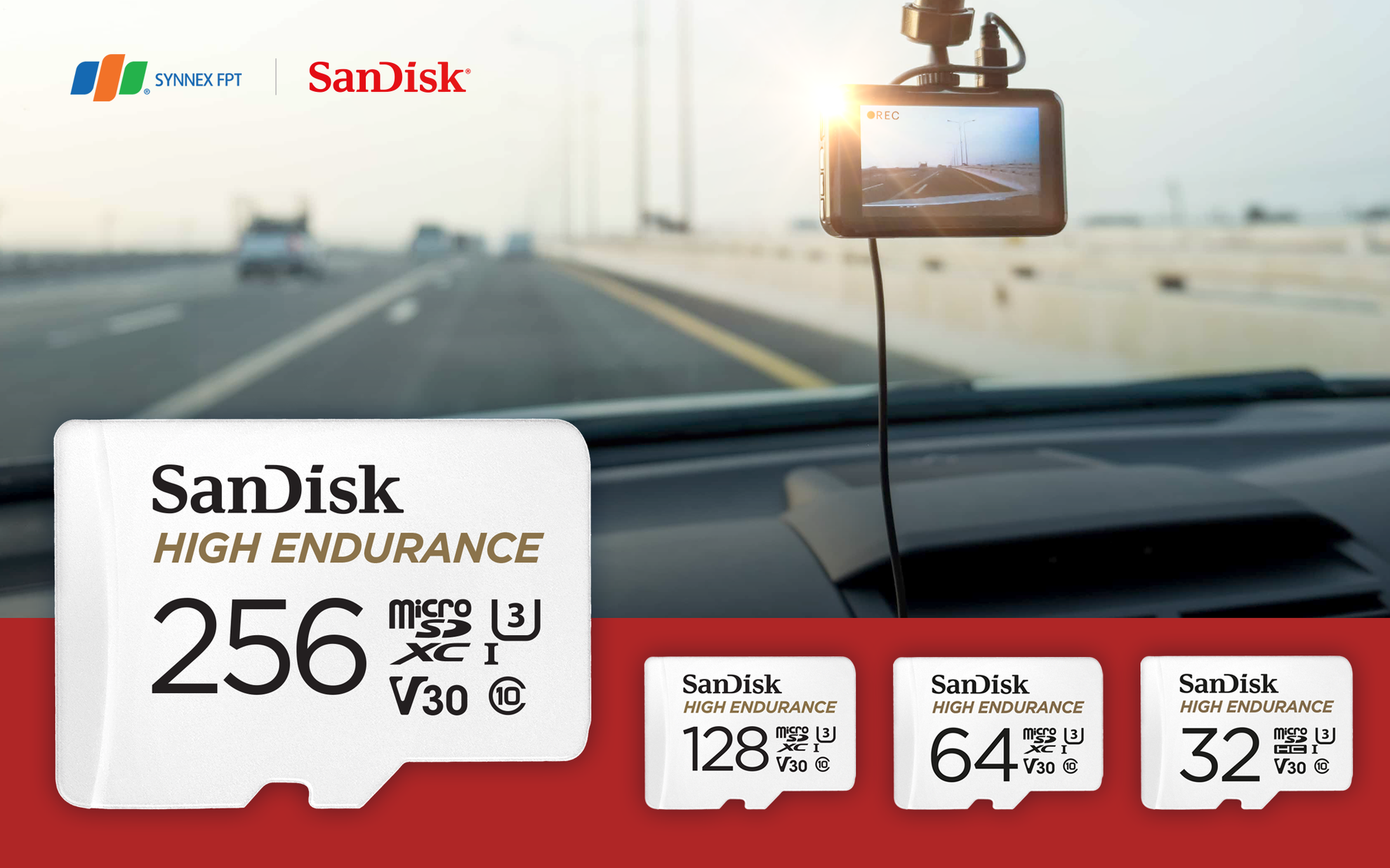 SanDisk High Endurance: Những thông số ấn tượng cho một thẻ ghi hình