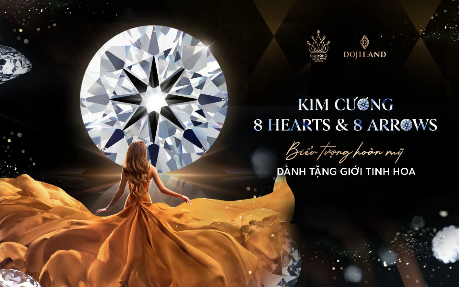 Xứng tầm “01% giới siêu giàu” đất cảng: Quà tặng kim cương giới hạn