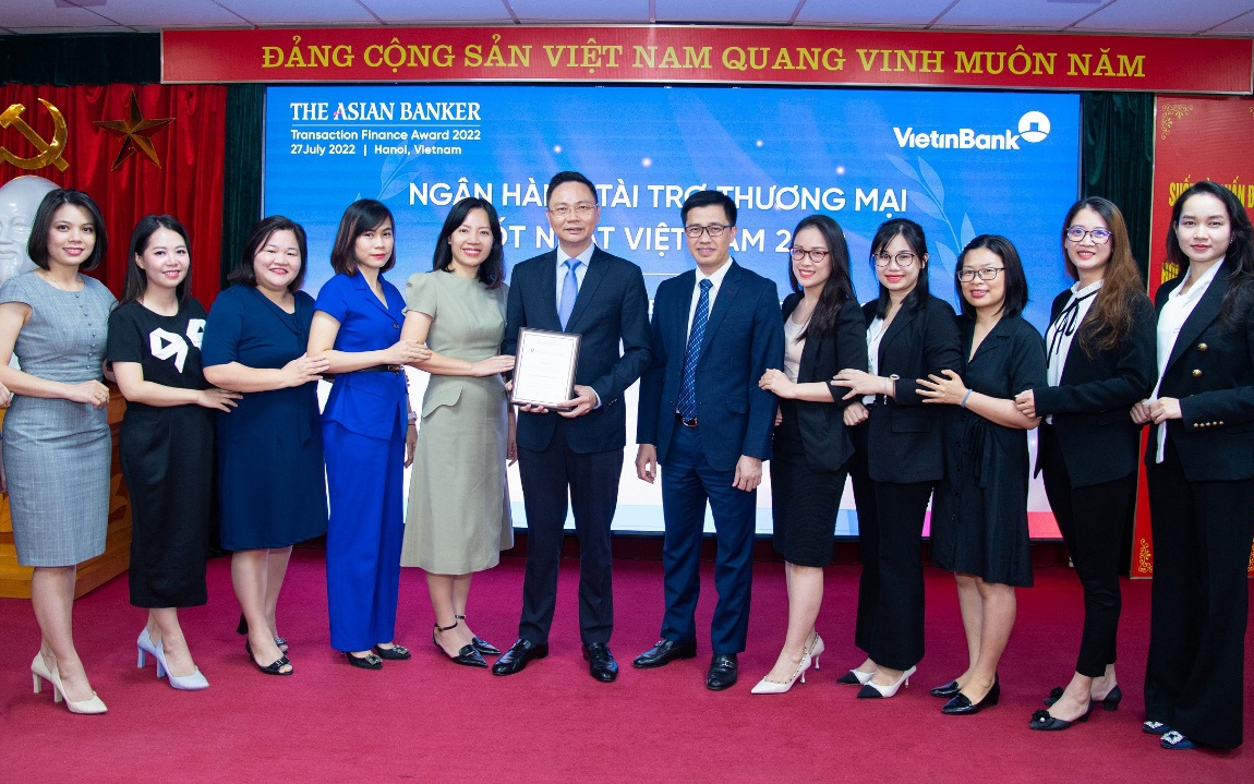 VietinBank - Ngân hàng tài trợ thương mại tốt nhất Việt Nam 2022