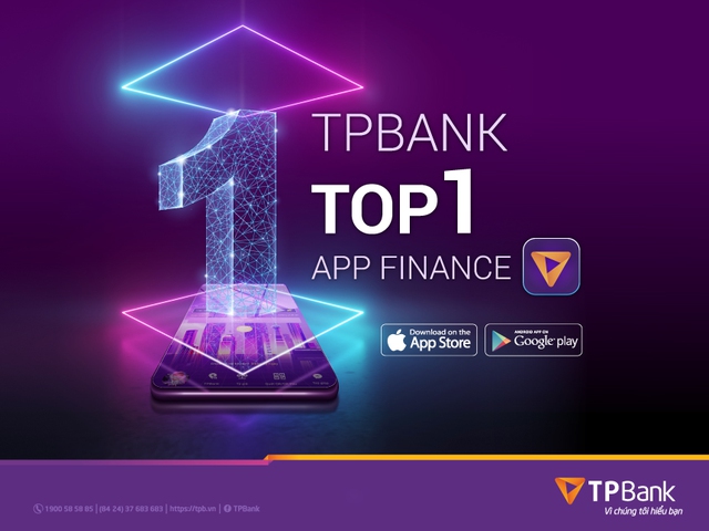 TPBank Mobile bất ngờ lọt top 1 ứng dụng tài chính ngân hàng được tải nhiều nhất tại Việt Nam - Ảnh 3.