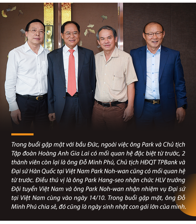 Những “món nợ” chưa bao giờ kể giữa bầu Đức, HLV Park Hang-seo, và Chủ tịch TPBank Đỗ Minh Phú - Ảnh 10.