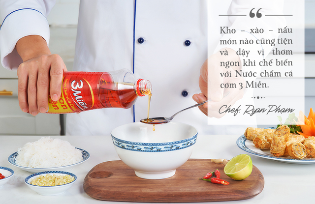 Nước chấm cá cơm 3 Miền – lựa chọn của Chef Ryan Phạm - Ảnh 1.