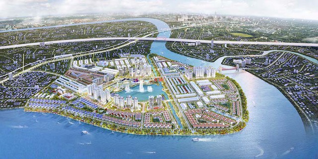[Đánh Giá BĐS] Bên trong KĐT 10.000 tỷ ven sông Sài Gòn, một trong 3 bán đảo đẹp nhất Tp.HCM - Ảnh 1.
