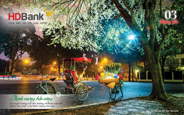 Đi cùng 12 mùa hoa đất nước qua lịch HDBank 2021 - Ảnh 4.