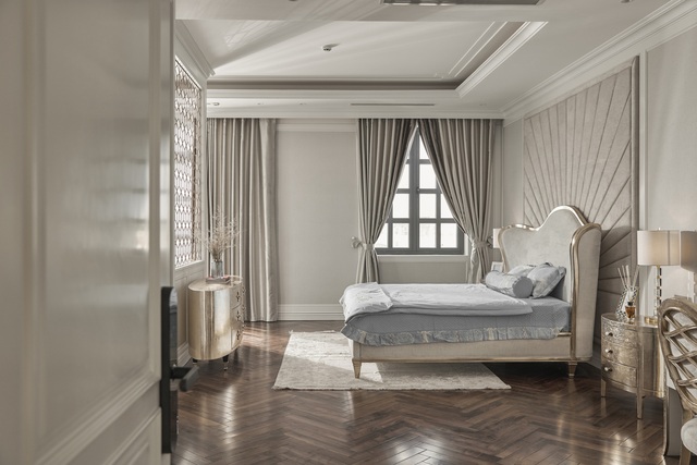 Căn penthouse đẳng cấp thượng lưu chủ tịch tập đoàn lớn dành tặng vợ: Hoàn thiện thần tốc trong 40 ngày nhưng kết quả mĩ mãn, riêng nội thất đã 6 tỷ đồng - Ảnh 8.