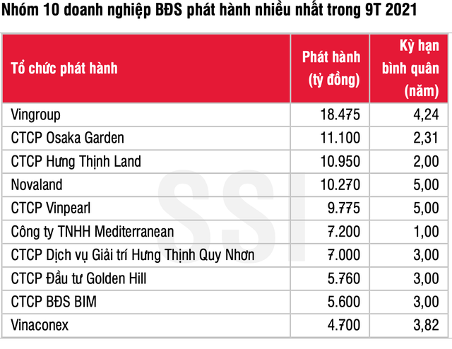 443.100 tỷ đồng bơm vào doanh nghiệp qua kênh trái phiếu: Bom nợ Evergrande khiến nhà đầu tư cảnh giác hơn - Ảnh 2.