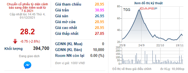 Louis Holdings chi hơn 130 tỷ đồng, nâng sở hữu TGG lên gần 28% - Ảnh 1.