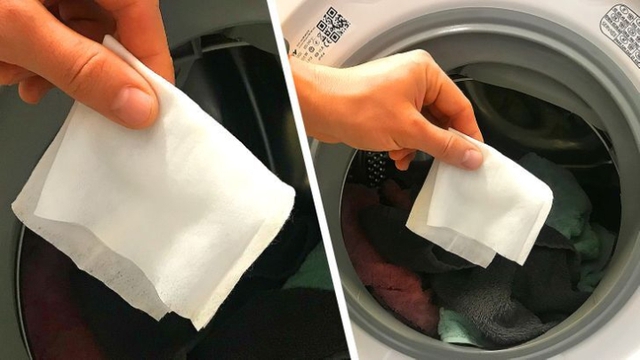 Cho thứ này vào máy giặt, quần áo không còn dính xơ vải, lông và tóc, ai cũng hối hận vì không biết sớm - Ảnh 3.