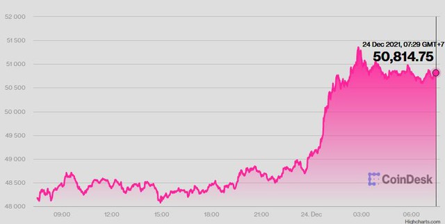 Nhà đầu tư Bitcoin nhận quà Noel lớn - Ảnh 1.