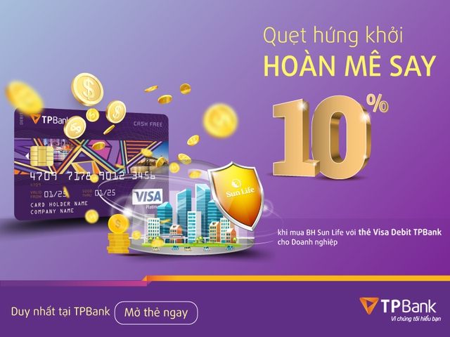 Hoàn tiền 10% khi thanh toán phí bảo hiểm Sunlife - Ảnh 1.