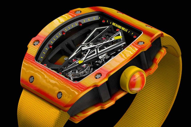 Siêu phẩm đồng hồ RM 27-03 gắn liền với vua đất nện Rafael Nadal: Richard Mille chỉ sản xuất giới hạn 50 chiếc, Việt Nam cũng có đại gia bỏ 30 tỷ VNĐ để tậu về - Ảnh 3.