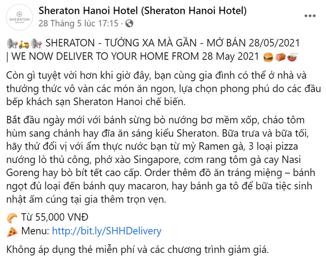 Phía sau việc loạt khách sạn 5 sao từng phục vụ nguyên thủ các nước chuyển sang bán đồ ăn đồ ăn sang chảnh ship tận nhà - Ảnh 1.