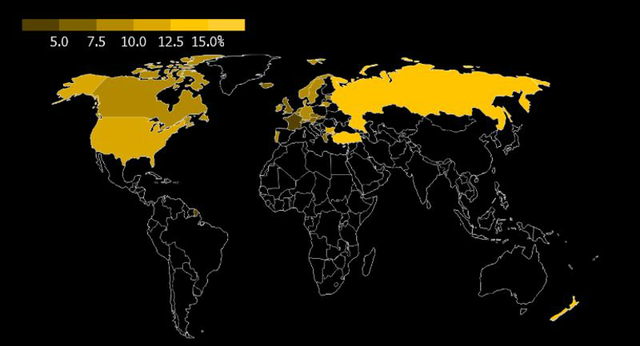 Bloomberg: Các thị trường bất động sản hot nhất thế giới đang lóe lên những dấu hiệu tương tự bong bóng năm 2008 - Ảnh 1.