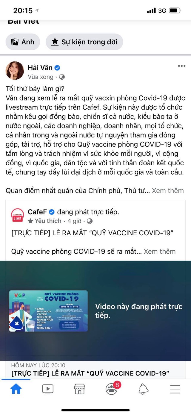 Từ hoa hậu đến MC, ai cũng dành trọn tối thứ 7 để theo dõi sự kiện ra mắt Quỹ vaccine phòng COVID-19: Chung tay đẩy lùi dịch bệnh - Ảnh 1.