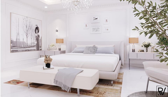 Ngắm căn biệt thự mới toanh của đại gia kim cương Lý Nhã Kỳ: Lâu đài trắng xa hoa giữa trung tâm thành phố, đỉnh nhất là ban công ngợp cây xanh lộng gió trời - Ảnh 6.