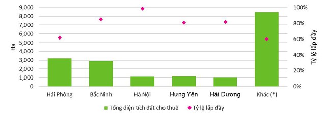 Từng được xem là phân khúc vàng trong dịch Covid, tốc độ tăng giá thuê của thị trường BĐS công nghiệp đang chậm lại  - Ảnh 1.