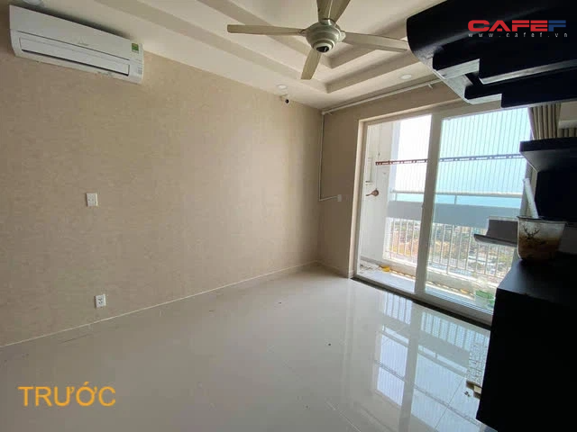 Làm chủ chuỗi villa cao cấp ở Vũng Tàu, đôi vợ chồng vẫn chọn sống bình yên trong căn hộ vỏn vẹn 59m2, cải tạo xong vừa rộng rãi vừa nghệ thuật rất đáng học hỏi - Ảnh 1.