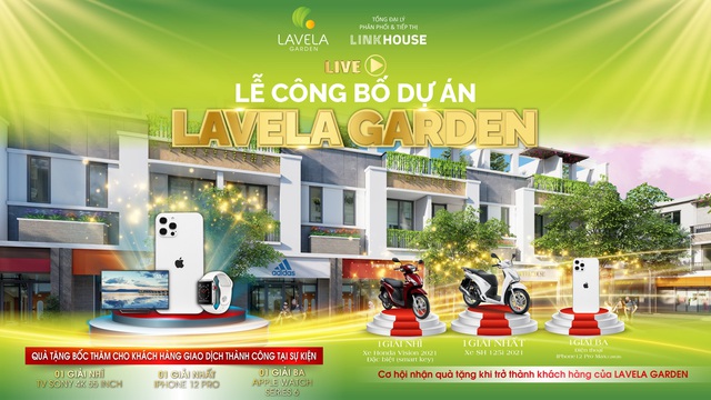 Lavela Garden bùng nổ giao dịch thành công tại lễ công bố - Ảnh 1.