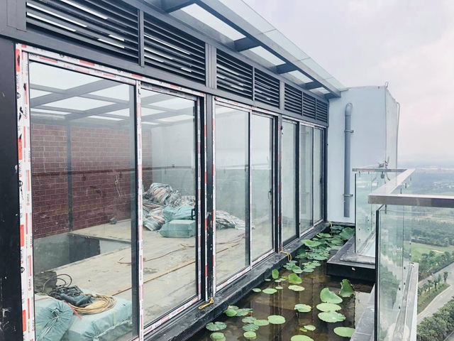 Hồ sen trên tầng 30 của penthouse 300m2: Anh chồng lần đầu giải đáp chuyện chống thấm, tiết lộ có hoa thơm cho vợ sống ảo lại còn thêm cua đồng để nấu canh - Ảnh 4.