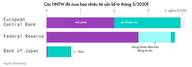 Trở thành cá voi lớn nhất thế giới với hơn 24 nghìn tỷ USD tài sản, số tiền các NHTW tung ra đã đi đâu về đâu?  - Ảnh 2.