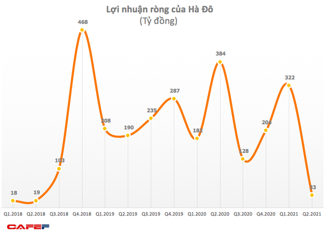 Hà Đô (HDG): Doanh thu BĐS sụt giảm, quý 2 lãi ròng 33 tỷ đồng giảm 91% so với cùng kỳ 2020 - Ảnh 1.