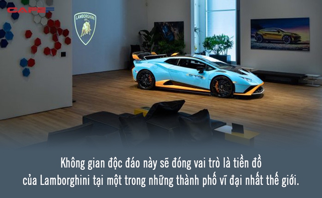 Bên trong VIP Lamborghini Lounge ở New York: “Thiên đường” đẳng cấp của giới siêu giàu Mỹ, phải sở hữu ít nhất 1 “siêu bò” và có thư mời mới được bước chân vào cửa - Ảnh 2.