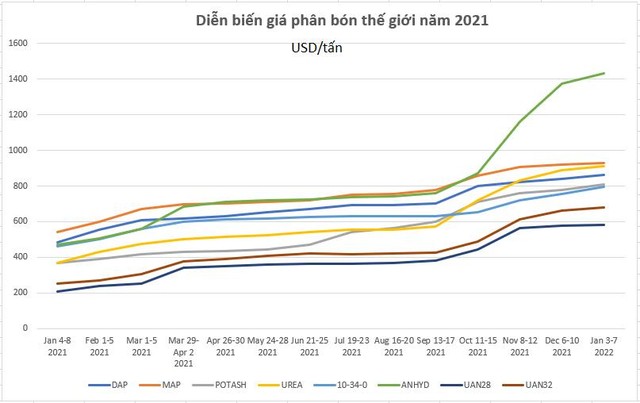 Đừng kỳ vọng giá phân bón sẽ về lại mức trước Covid - Ảnh 1.