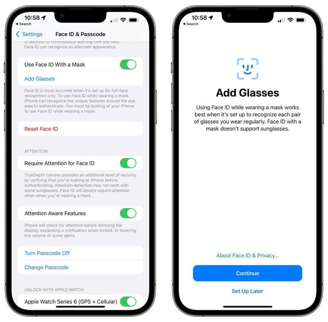 iPhone sắp chính thức hỗ trợ mở khoá Face ID khi đeo khẩu trang - Ảnh 1.