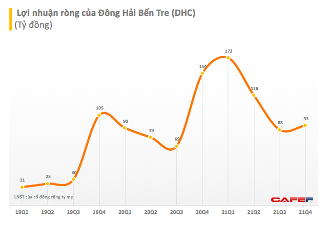 Đông Hải Bến Tre (DHC): Năm 2021 lãi 481 tỷ đồng, tăng 23% so với năm ngoái - Ảnh 1.