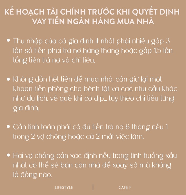 [ Tuổi 30 tôi có 1 căn nhà ] Vợ chồng 8X vay 70% để mua căn hộ 2,4 tỷ đồng: Chủ động vay tiền mua nhà là một hình thức đầu tư bất động sản, mang lại nhiều lợi hơn so với việc đi ở thuê - Ảnh 2.