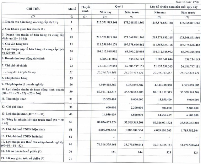 Thủy điện Hủa Na (HNA) báo lãi quý 1/2022 tăng gấp hơn 2 lần cùng kỳ, đạt 90% mục tiêu lợi nhuận cả năm - Ảnh 1.