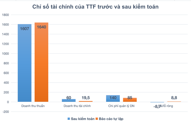 Cổ phiếu đạt đỉnh cổ đông lớn đua thoát hàng, Gỗ Trường Thành (TTF) bất ngờ từ lãi thành lỗ ròng sau kiểm toán - Ảnh 1.