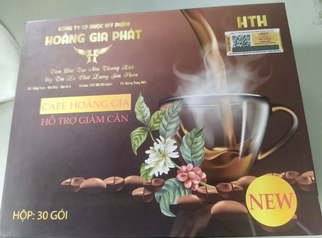 Thu hồi thực phẩm bổ sung cà phê Hoàng Gia do không đảm bảo an toàn - Ảnh 1.